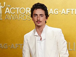 Timothee Chalamet na udílení Actor Awards v Los Angeles (1. b�ezna 2026)