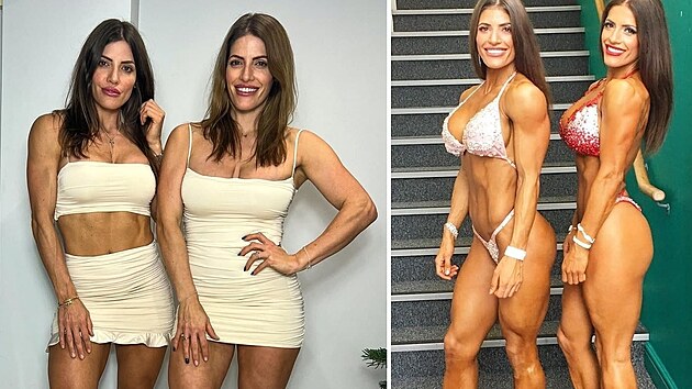 Sexy dvoj�ata díky svým postavám válí.