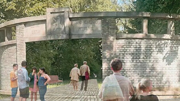 Zat�mco dnes tvo�� ikonick� zaoblen� ze� s n�pisem �Zemsk� �stav pro choromysln� v Rozko�sk� ulici neprostupnou bari�ru, u� p��t� rok se do are�lu havl��kobrodsk� psychiatrie projde p��mo skrz ni.