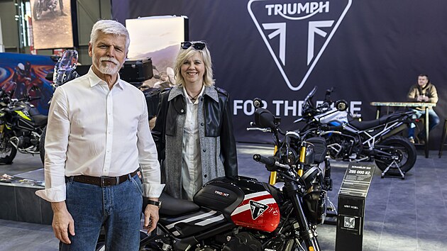 Eva Pavlov� bude m�t novou motorku Triumph Trident 660