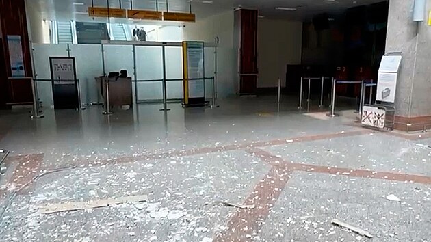 Leti�t� v �zerb�jd��nsk� exkl�v� Nachi�evan po z�sahu dronu z �r�nu (5. b�ezna...