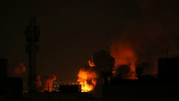 Izraelsk� �tok na �r�nsk� Teher�n. (6. b�ezna 2026)