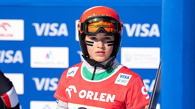 Malena Zamfirovov� b�hem Sv�tov�ho poh�ru v Polsku.