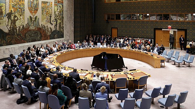 Americk� prvn� d�ma Melania Trumpov� p�edsedala sch�zce Rady bezpe�nosti OSN. T�matem byla ochrana d�t� ve v�lk�ch. (2. b�ezna 2026)