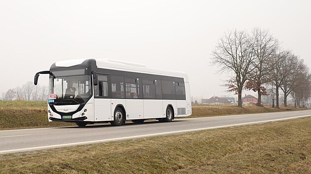 Ikarus na testov�n� v �esk�ch Bud�jovic�ch. (b�ezen 2026)