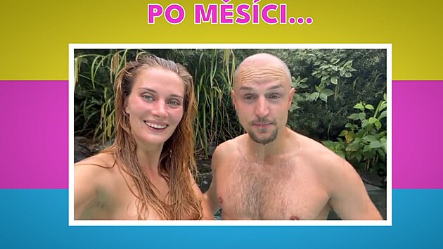 Andrea a Va�ek m�s�c po nat��en� poslali video z v��ivky.