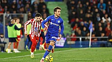 Zápas tým� Atlético Madrid a Getafe, listopad 2025