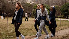 Mariana P�ibylová, Petra Malíková, Monika Fu�íková a Kate�ina Zeithammerová ve...