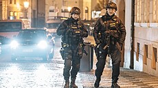 Zvý�ený po�et policejních hlídek na Starém M�st�. (3. b�ezna 2026)