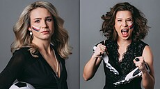 Tereza Krej�i�íková a Antonie Stárová