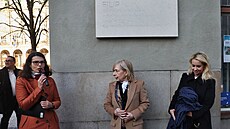 2. b�ezna 2026 byla na Proke�ov� nám�stí v Ostrav� odhalena pam�tní deska...