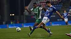 Momentka z utkání Olomouce s Bohemians.