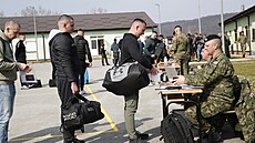 V Chorvatsku nastoupili branci do kasáren. (9. b�ezna 2026)