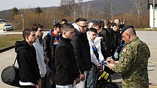 V Chorvatsku nastoupili branci do kasáren. (9. b�ezna 2026)