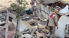 Po�kozené budovy na ji�ním p�edm�stí Bejrútu po izraelském bombardování (4....