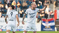 Fotbalisté Slovácka doma remizovali s Mladou Boleslaví 2:2. Z vyrovnání se...