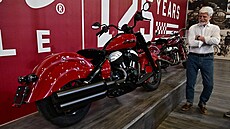 Prezident Petr Pavel na Mezinárodním veletrhu motocykl�, �ty�kolek,...