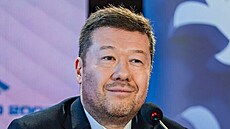 P�edseda Poslanecké sn�movny Tomio Okamura (SPD) na národní konferenci Na�e...