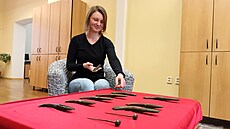 Bronzový poklad starý p�es 3,5 tisíce let se po letech vrátil do Pod�ipského...