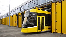 Plze�ská t�í�lánková obousm�rné tramvaj �koda Forcity Smart