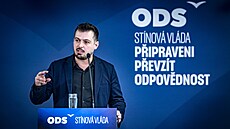 P�edstavení priorit stínové vlády a �len� týmu. Na snímku Radim Ivan (ODS). (9....