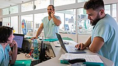 Odd�lení anesteziologie, resuscitace a intenzivní medicíny (na snímku) otev�elo...