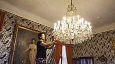 V zámku Fry�tát v Karviné za�al velký jarní úklid. (3. b�ezna 2026)