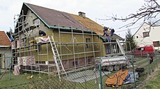 Pr�b�h jedné rekonstrukce: Na snímcích je vid�t, jak vypadal objekt p�vodn� a...