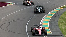Leclerc první, Russell druhý, Hamilton t�etí. V úvodu Velké ceny Austrálie bylo...