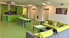 Domov nabídne zázemí pro 16 klient� rozd�lených do �ty� domácností.