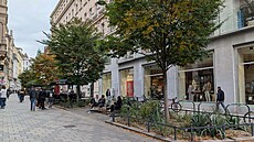 Takto by mohla v budoucnu vypadat ulice Kobli�ná v centru Brna.