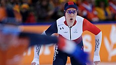 �eský rychlobrusla� Metod�j Jílek b�hem závodu na 1500 metr� ve víceboji na...