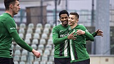 Most, 28. 2. 2026, t�etí fotbalová liga, Baník Most - Sou� - FK Varnsdorf....