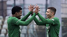 Most, 28. 2. 2026, t�etí fotbalová liga, Baník Most - Sou� - FK Varnsdorf....