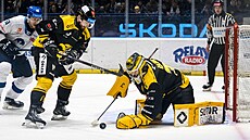 Kladno, 6. 3. 2026. Rytí�i Kladno - Verva Litvínov, 52. kolo hokejové...