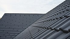 Detail st�echy Beta Samet �erná s protisn�hovými háky