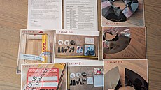 Fotodokumentace zni�ené zásilky vzácné hry Tsukihime Trail Edition