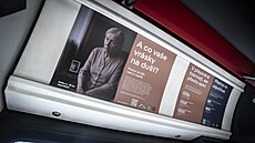 Tramvaj ke kampani du�evního zdraví hl. m. Prahy, která bude vozit psychology a...