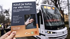 Tramvaj ke kampani na pomoc du�evnímu zdraví Pra�an� (3. b�ezna 2026)