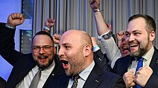 Markus Frohnmaier, hlavní kandidát krajn� pravicové strany Alternativa pro...