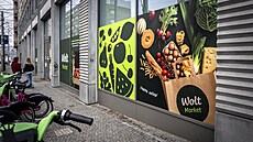 Na za�átku b�ezna se z modrého Wolt Marketu stal zelený. Jde o globální...
