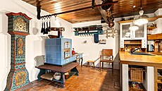 Krkono�ská chalupa z roku 1849 stojí v Horních Du�nicích. 