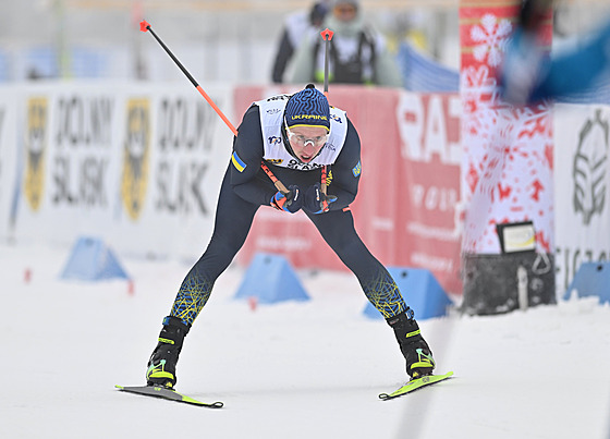 Para biatlonista Maksym Mura�kovskyj v�noval p�íprav� s pomocí AI p�l roku.