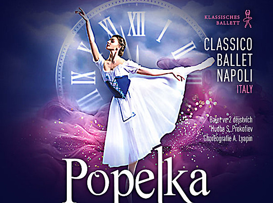 Baletní zpracování pohádky o Popelce v kv�tnu v Praze zatan�í Classico Ballet...