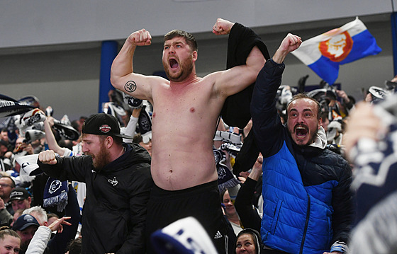 Kladno, 12.3. 2026, hokej Rytí�i - Sparta Praha, 3. zápas p�edkola play off...