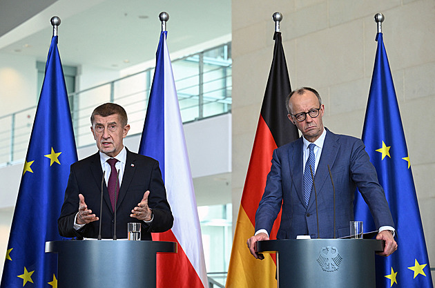 Německý kancléř poděkoval Babišovi, že zachoval muniční iniciativu