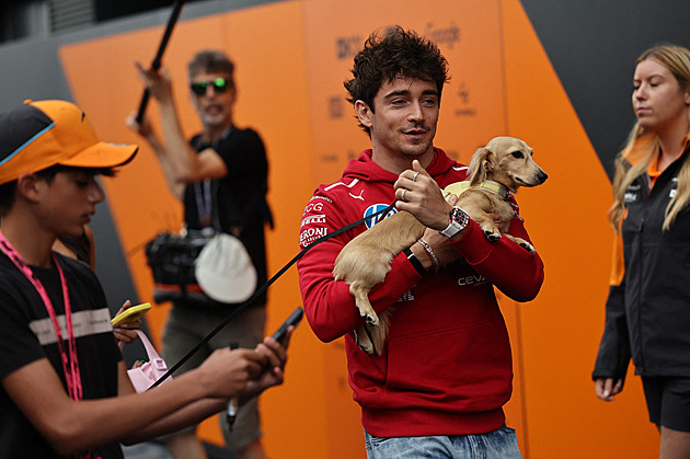 Chytí je všechny? Leclerc pobavil fanoušky trénováním roztomilého pokémona