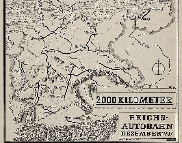 Hitler házel lopatou, až se zpotil. Rozcuchaná fotka zahájila éru říšských dálnic