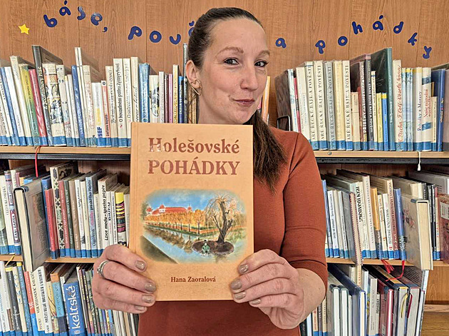 Knihovnice napsala pohádky o Holešově. Inspirovala se místem i obyvateli