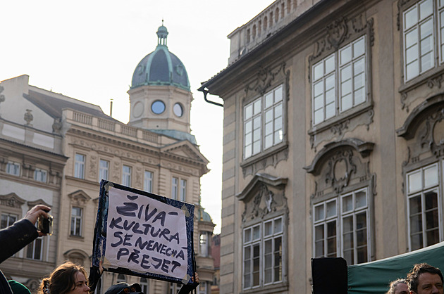 Ministerstvo kulturistiky. Klempířův úřad čeká série protestních happeningů umělců